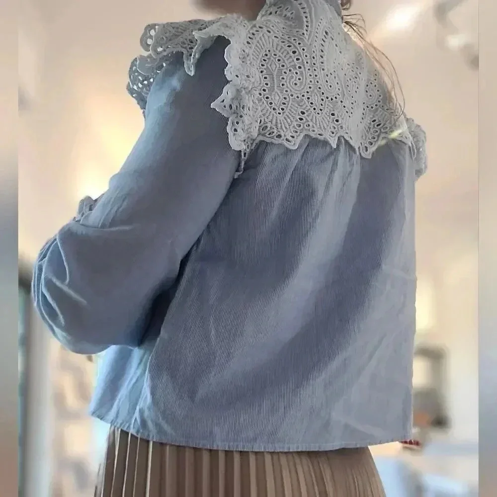 H&M striped button down shirt - Picture 12 of 13